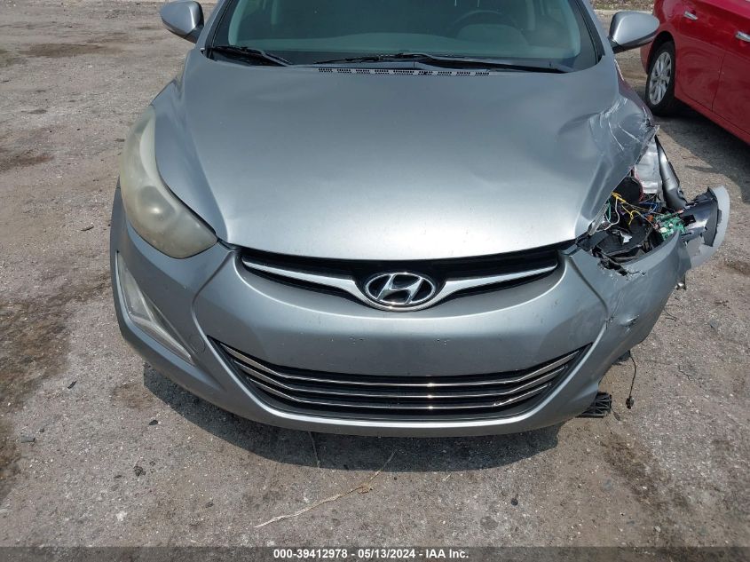 2014 Hyundai Elantra Sport VIN: KMHDH4AH5EU121222 Lot: 39412978