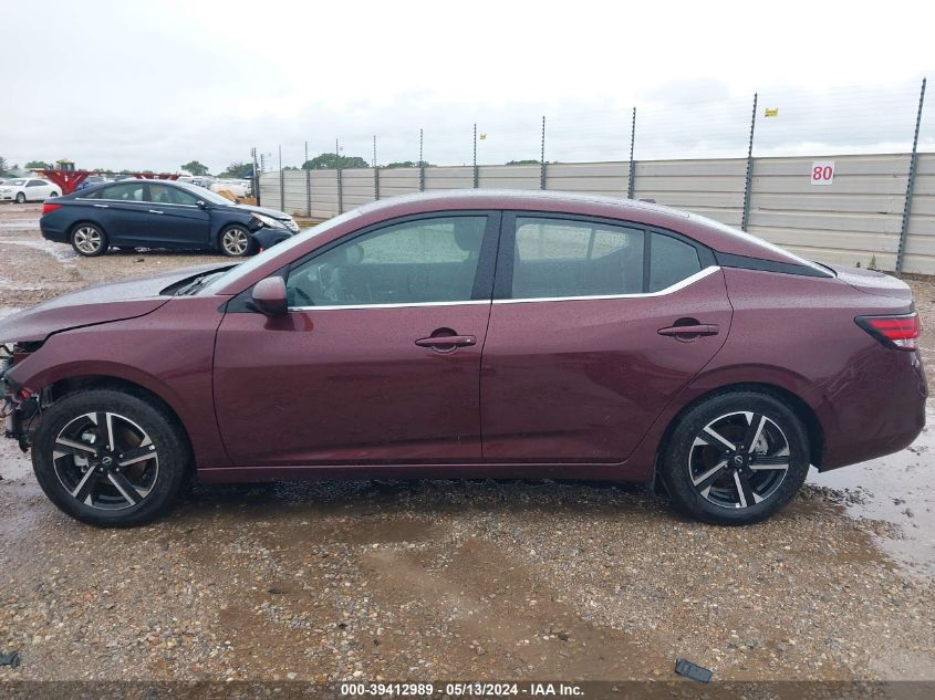 2024 NISSAN SENTRA SV XTRONIC CVT - 3N1AB8CVXRY315270