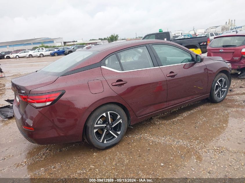 2024 Nissan Sentra Sv Xtronic Cvt VIN: 3N1AB8CVXRY315270 Lot: 39412989