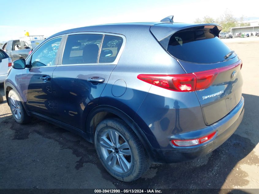 2018 Kia Sportage Lx VIN: KNDPM3AC0J7339816 Lot: 39412990