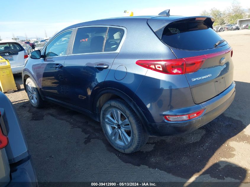 2018 Kia Sportage Lx VIN: KNDPM3AC0J7339816 Lot: 39412990