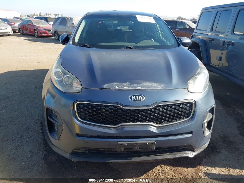 2018 Kia Sportage Lx VIN: KNDPM3AC0J7339816 Lot: 39412990