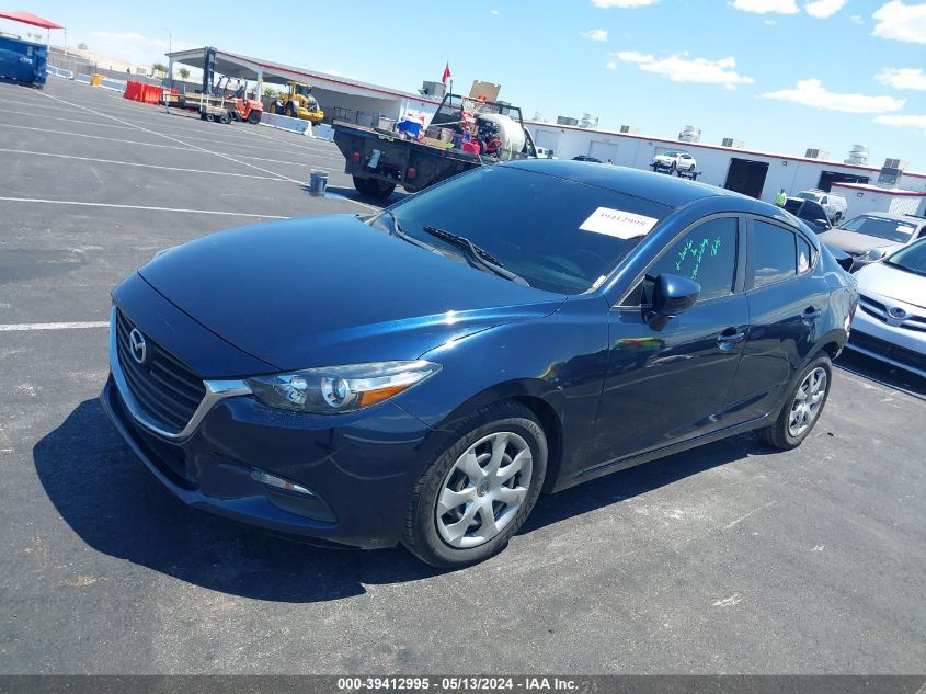 2017 Mazda Mazda3 Sport VIN: 3MZBN1U72HM151824 Lot: 39412995