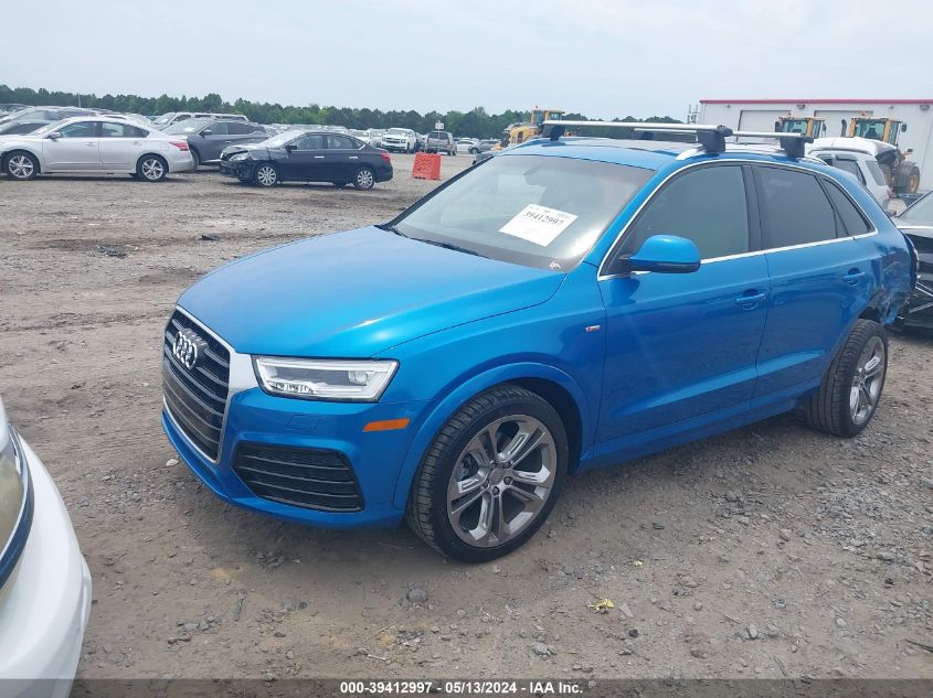 2016 Audi Q3 2.0T Premium Plus VIN: WA1GFCFS4GR021070 Lot: 39412997