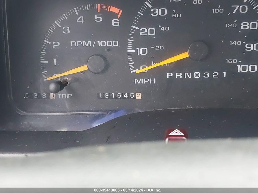 1996 Chevrolet Gmt-400 K1500 VIN: 1GCEK19M5TE235691 Lot: 39413005