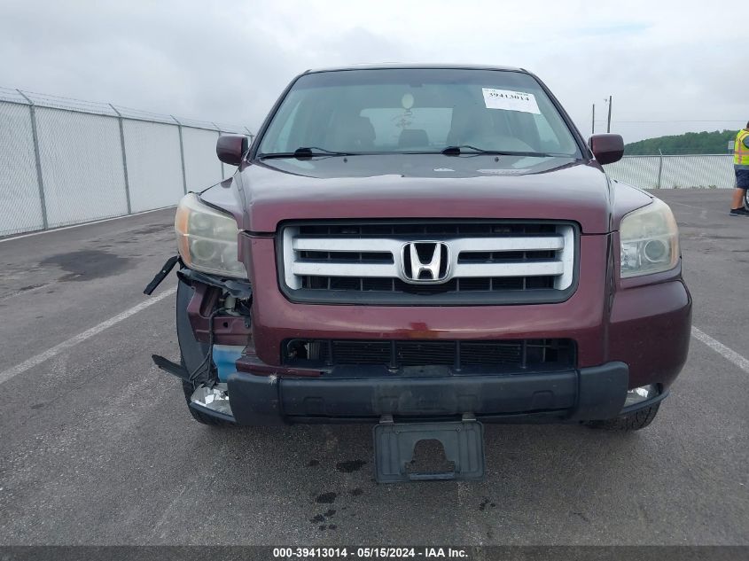 2007 Honda Pilot Ex-L VIN: 2HKYF18647H525771 Lot: 39413014