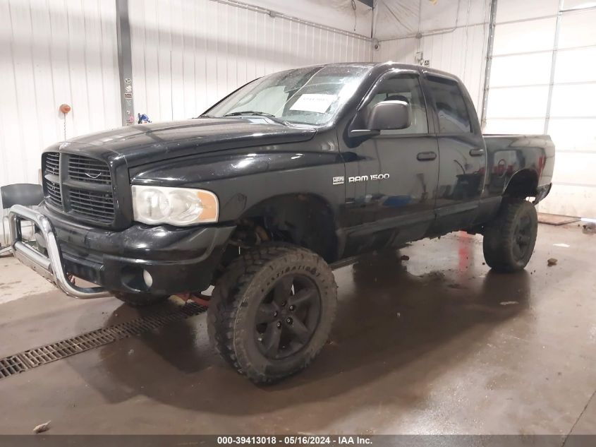 2004 Dodge Ram 1500 Slt/Laramie VIN: 1D7HU18D54J134190 Lot: 39413018