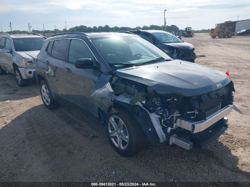 2024 Jeep Compass Latitude 4X4 VIN: 3C4NJDBN7RT596243 Lot: 39413021