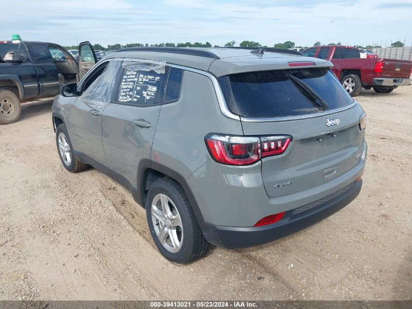 2024 Jeep Compass Latitude 4X4 VIN: 3C4NJDBN7RT596243 Lot: 39413021