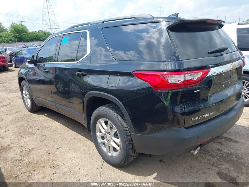 VIN 1GNEVGKW2MJ182731 2021 CHEVROLET TRAVERSE AWD LT CLOTH