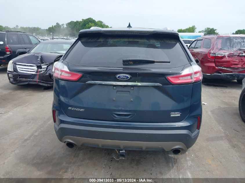 2019 Ford Edge Sel VIN: 2FMPK3J98KBB38244 Lot: 39413033