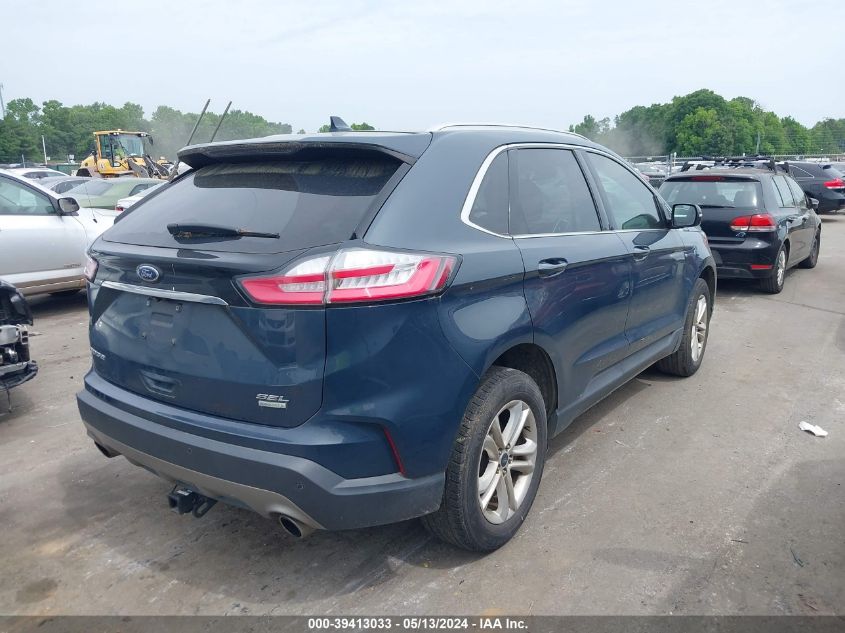 2019 Ford Edge Sel VIN: 2FMPK3J98KBB38244 Lot: 39413033