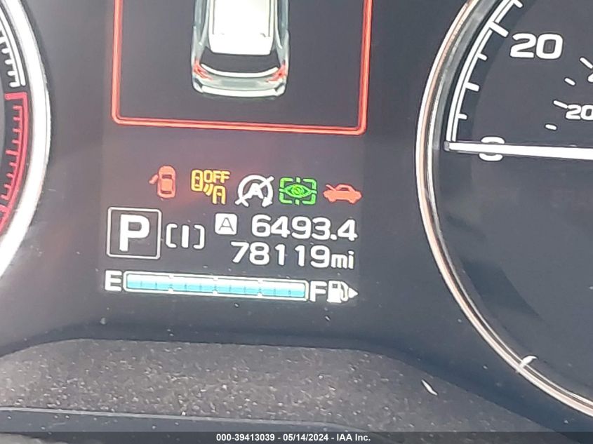 2019 Subaru Forester Touring VIN: JF2SKAWC0KH483554 Lot: 39413039