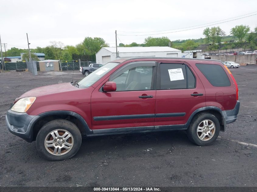 2003 Honda Cr-V Ex VIN: JHLRD78853C041602 Lot: 39413044