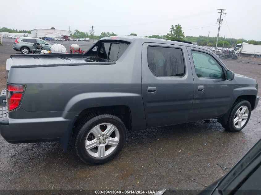 2013 Honda Ridgeline Rtl VIN: 5FPYK1F56DB009726 Lot: 39413048