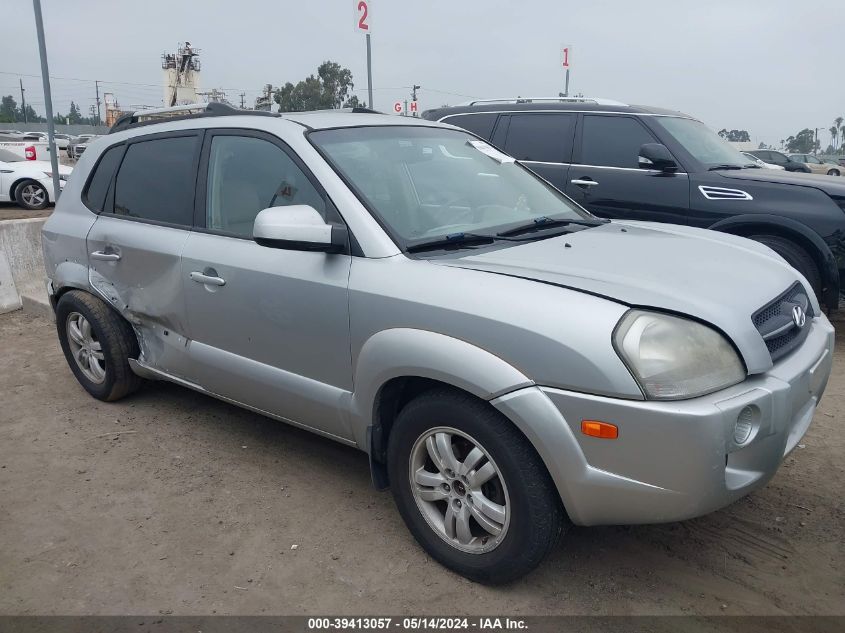 2007 Hyundai Tucson Limited/Se VIN: KM8JN12D97U505402 Lot: 39413057