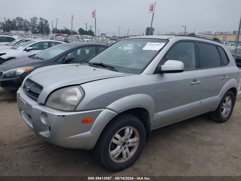 2007 Hyundai Tucson Limited/Se VIN: KM8JN12D97U505402 Lot: 39413057