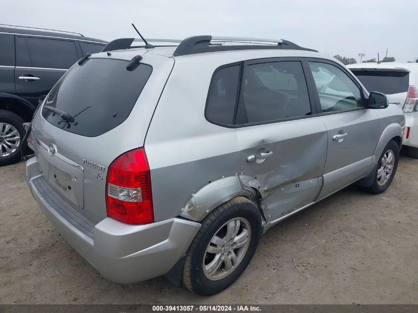 2007 Hyundai Tucson Limited/Se VIN: KM8JN12D97U505402 Lot: 39413057