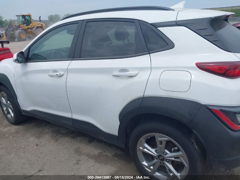 2023 Hyundai Kona Sel VIN: KM8K6CAB0PU040148 Lot: 39413067