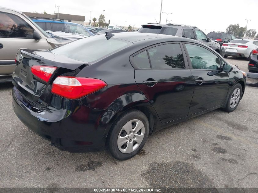 2017 Kia Forte Lx VIN: 3KPFK4A78HE046637 Lot: 39413074