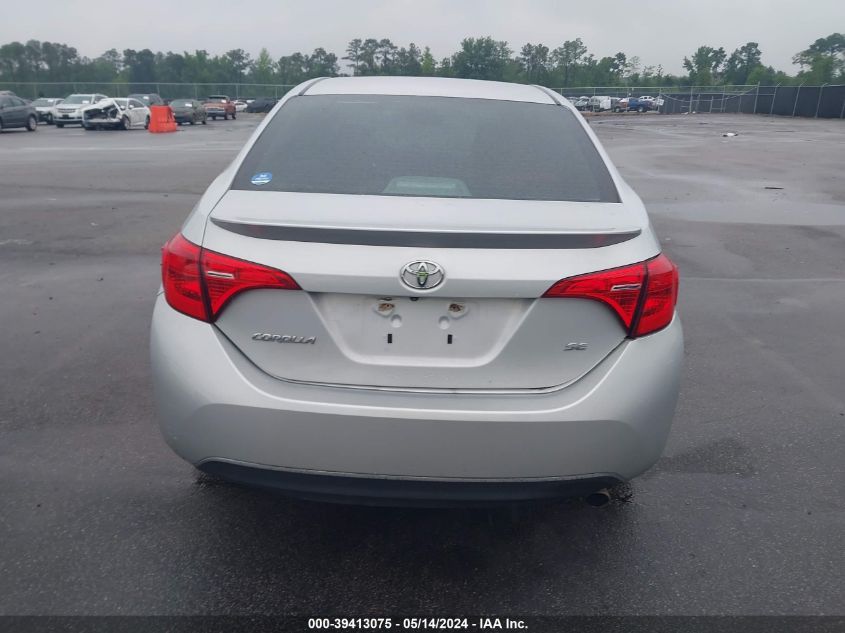 2017 Toyota Corolla Se VIN: 5YFBURHE6HP647098 Lot: 39413075