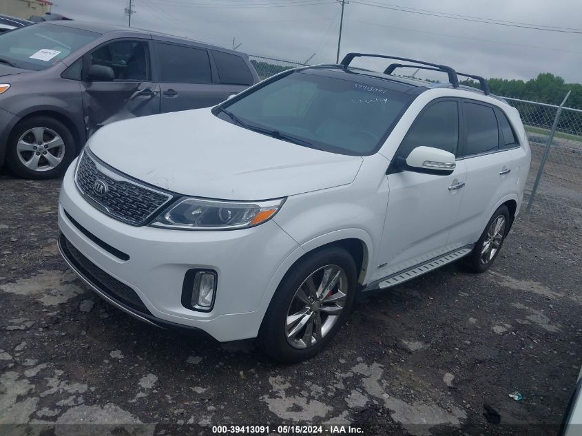 2015 Kia Sorento Limited V6 VIN: 5XYKWDA70FG641601 Lot: 39413091