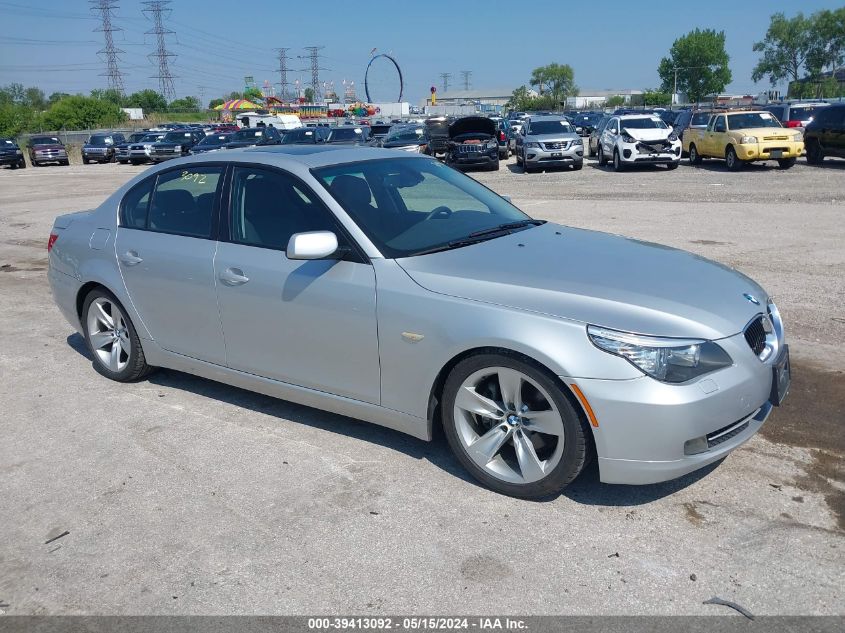 2008 BMW 528 I VIN: WBANU53568CT19134 Lot: 39413092