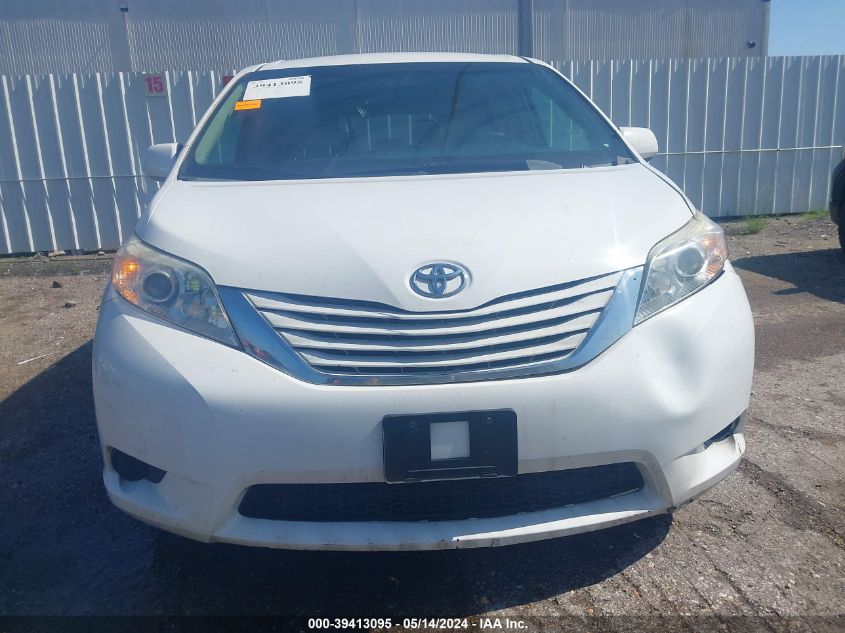 2015 Toyota Sienna Le 8 Passenger VIN: 5TDKK3DC0FS561961 Lot: 39413095