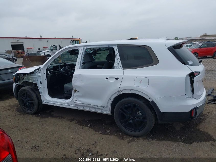 2023 Kia Telluride Ex X-Line VIN: 5XYP3DGC0PG355221 Lot: 39413112