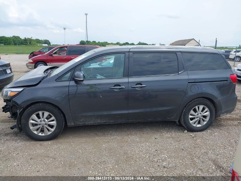 2018 Kia Sedona Lx VIN: KNDMB5C11J6390263 Lot: 39413113