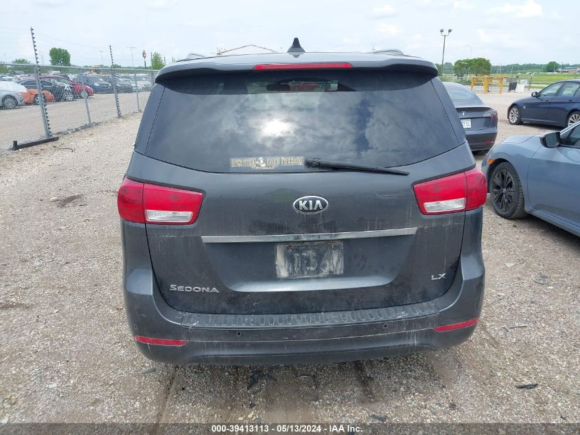 2018 Kia Sedona Lx VIN: KNDMB5C11J6390263 Lot: 39413113