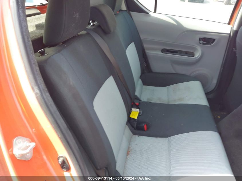 2012 Toyota Prius C Two VIN: JTDKDTB33C1009327 Lot: 39413114