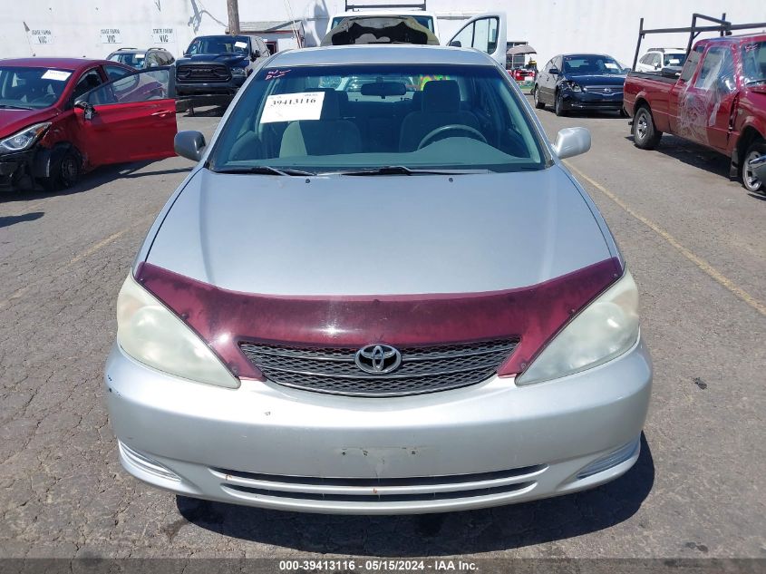 2004 Toyota Camry Le VIN: 4T1BE32K34U345866 Lot: 39413116