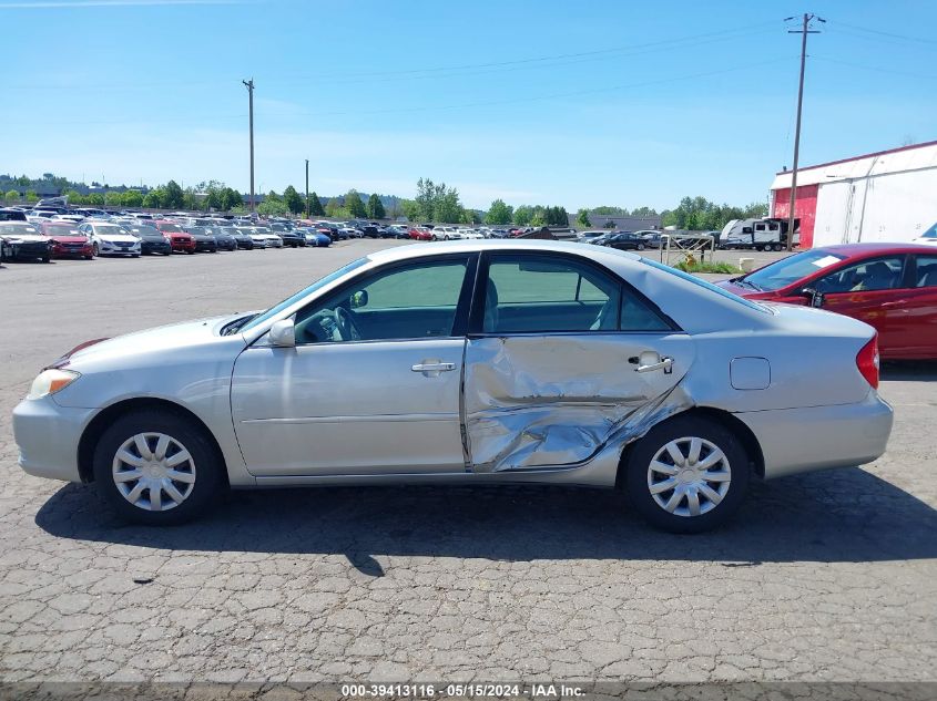 2004 Toyota Camry Le VIN: 4T1BE32K34U345866 Lot: 39413116