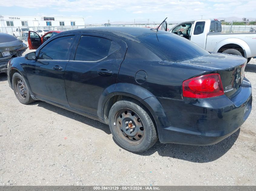 2014 Dodge Avenger Se VIN: 1C3CDZAB5EN110532 Lot: 39413129