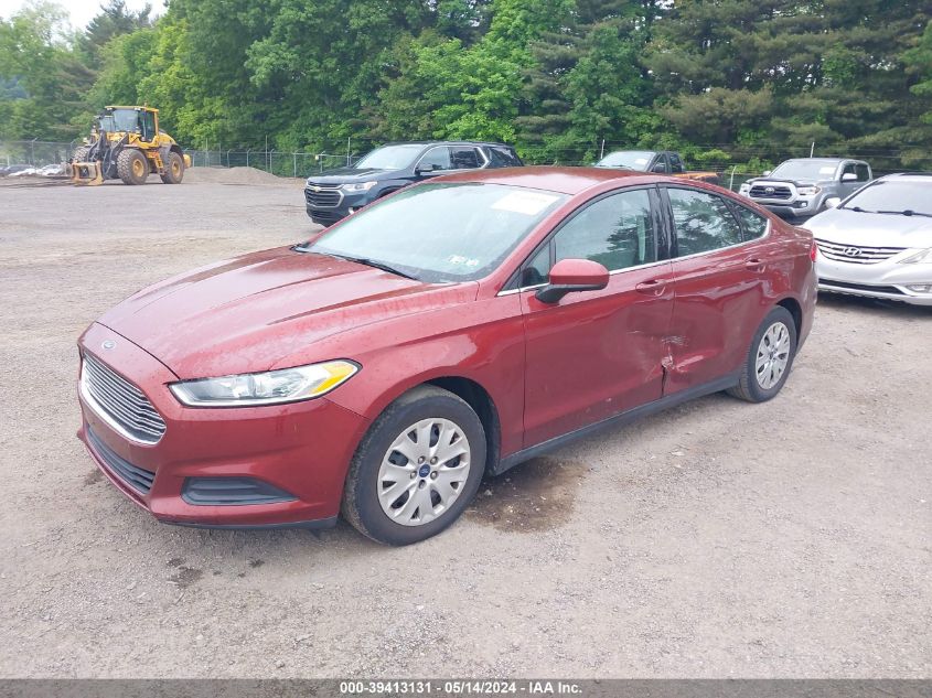 2014 Ford Fusion S VIN: 3FA6P0G71ER278590 Lot: 39413131