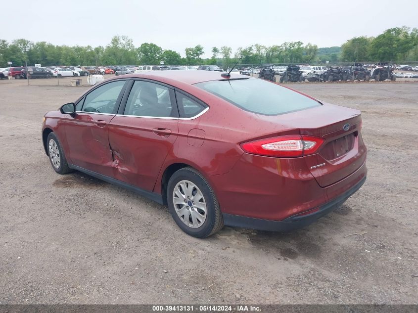 2014 Ford Fusion S VIN: 3FA6P0G71ER278590 Lot: 39413131