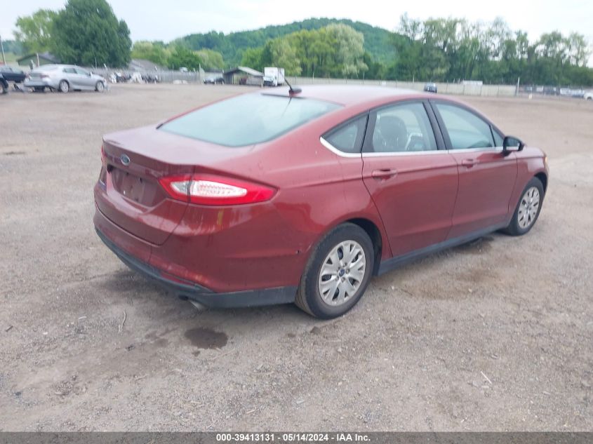 2014 Ford Fusion S VIN: 3FA6P0G71ER278590 Lot: 39413131