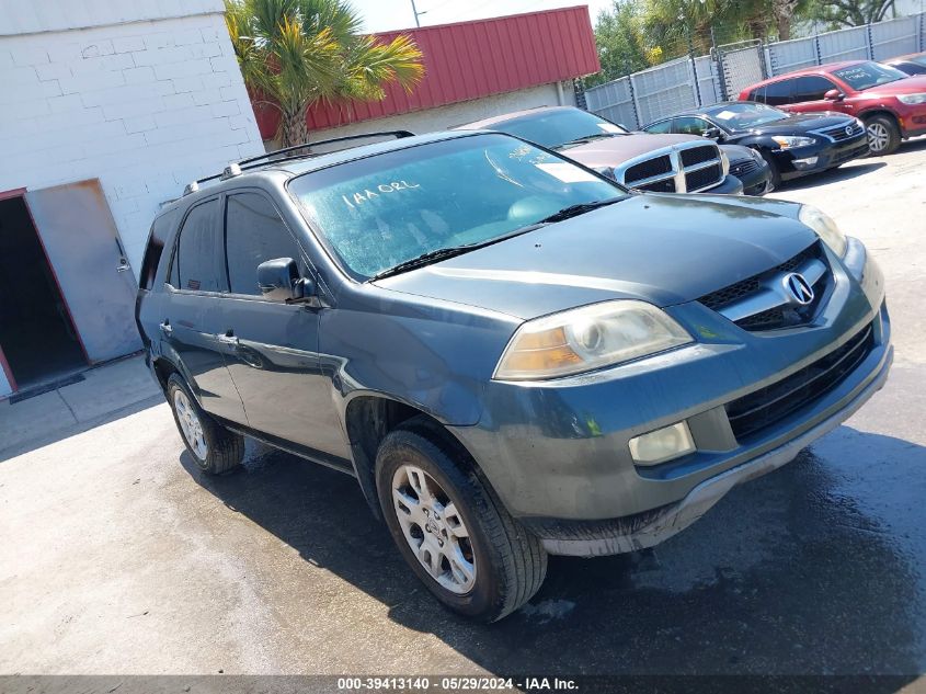 2006 Acura Mdx VIN: 2HNYD18696H536868 Lot: 39413140