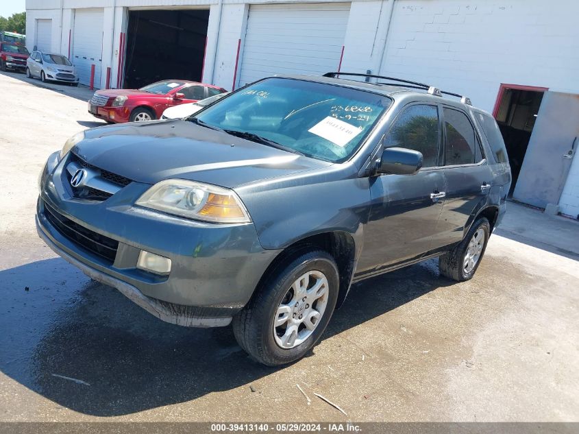 2006 Acura Mdx VIN: 2HNYD18696H536868 Lot: 39413140