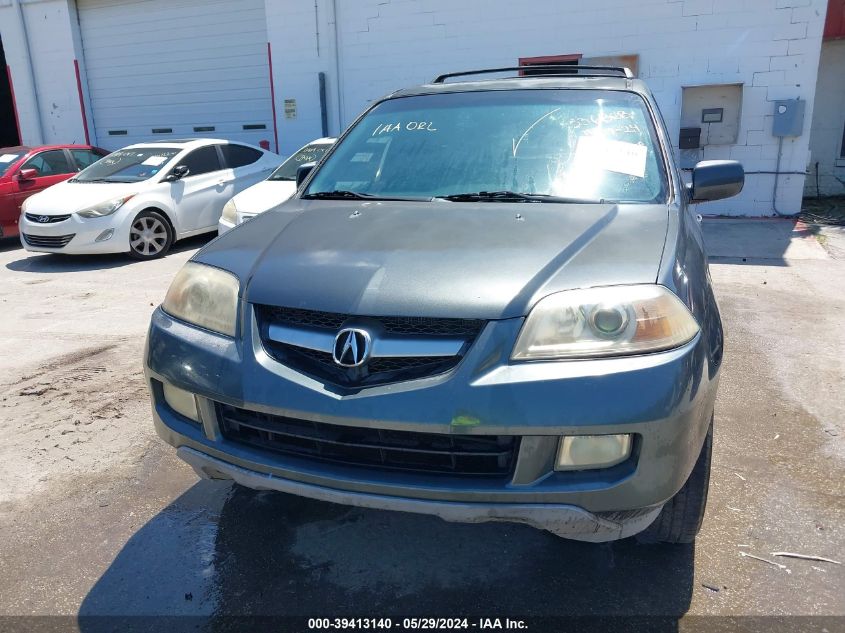 2006 Acura Mdx VIN: 2HNYD18696H536868 Lot: 39413140