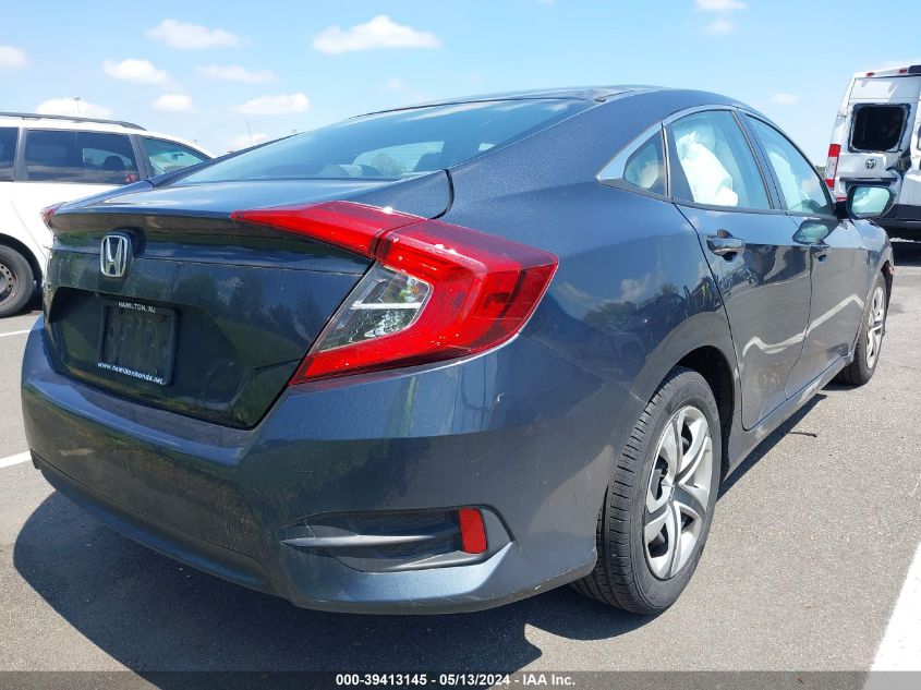 2018 Honda Civic Lx VIN: 2HGFC2F59JH573011 Lot: 39413145