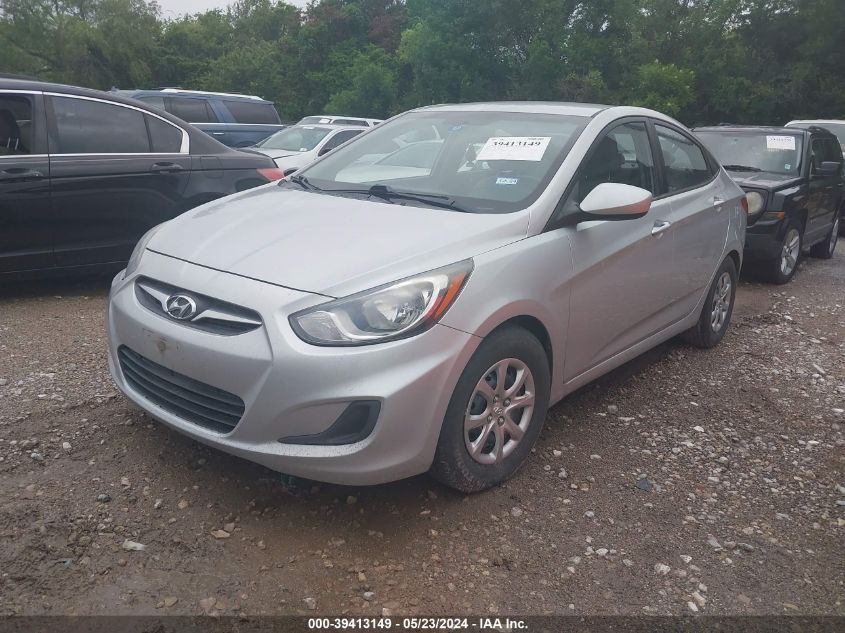 2014 Hyundai Accent Gls VIN: KMHCT4AE4EU660981 Lot: 39413149