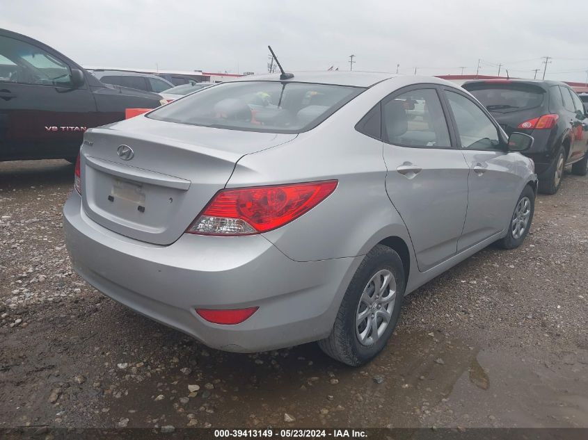 2014 Hyundai Accent Gls VIN: KMHCT4AE4EU660981 Lot: 39413149