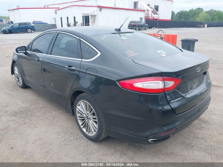 2014 Ford Fusion Se VIN: 3FA6P0H9XER344408 Lot: 39413150