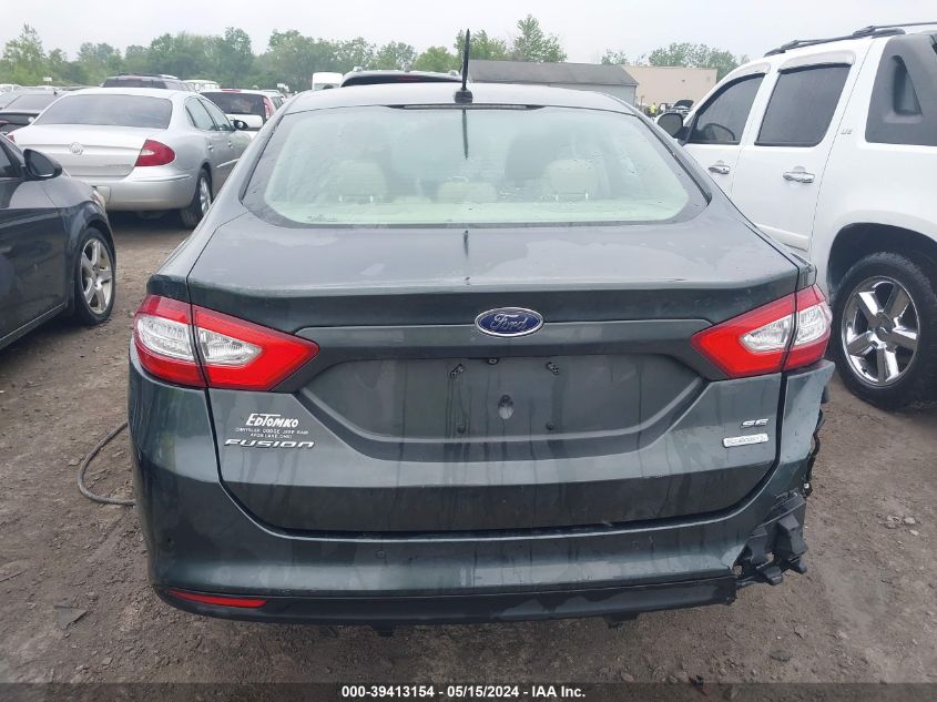 2016 Ford Fusion Se VIN: 3FA6P0HDXGR171707 Lot: 39413154