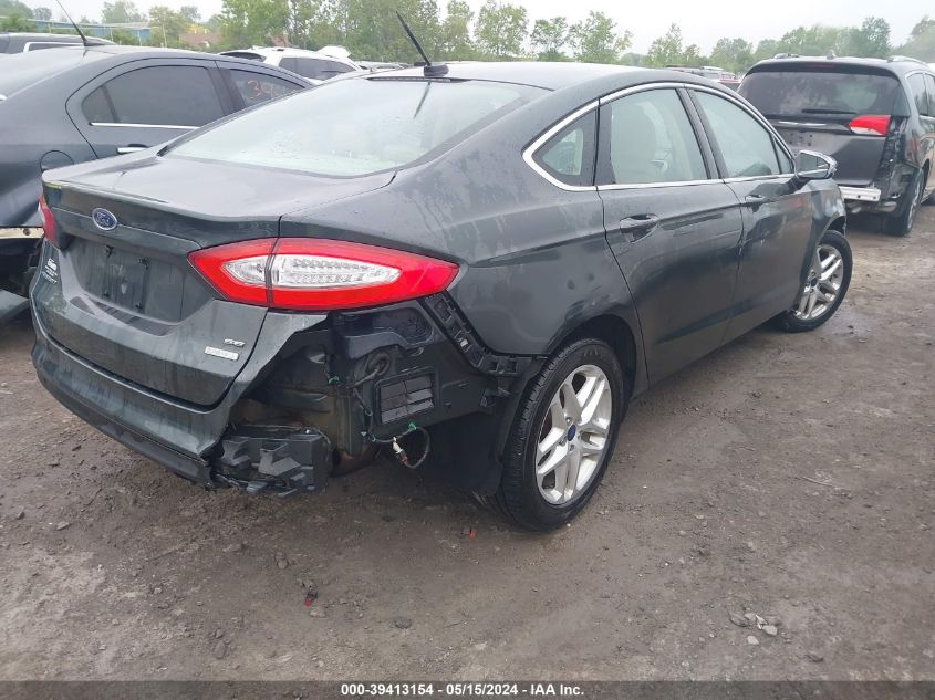 2016 Ford Fusion Se VIN: 3FA6P0HDXGR171707 Lot: 39413154