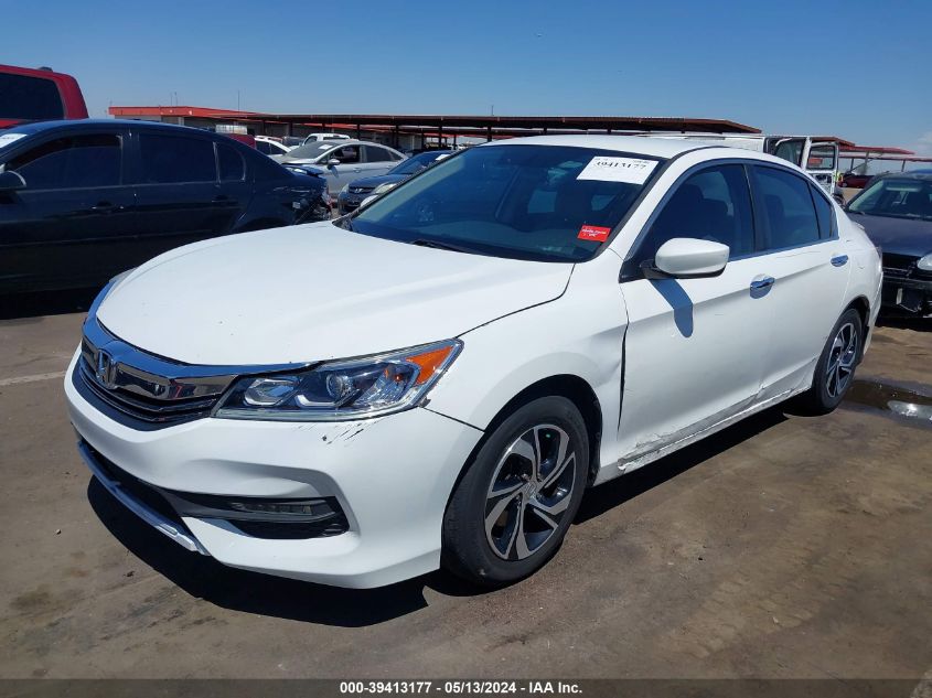 2016 Honda Accord Lx VIN: 1HGCR2F39GA247684 Lot: 39413177