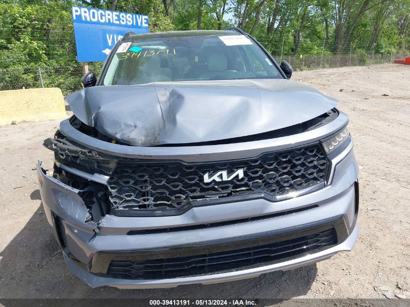 2022 Kia Sorento S VIN: 5XYRL4LC4NG124477 Lot: 39413191