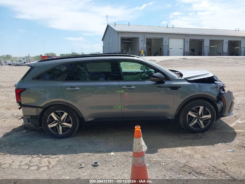 2022 Kia Sorento S VIN: 5XYRL4LC4NG124477 Lot: 39413191